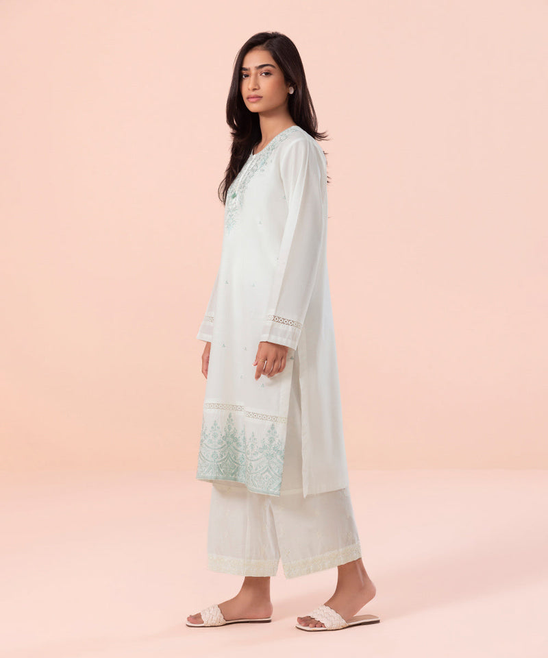 Embroidered Dobby Shirt