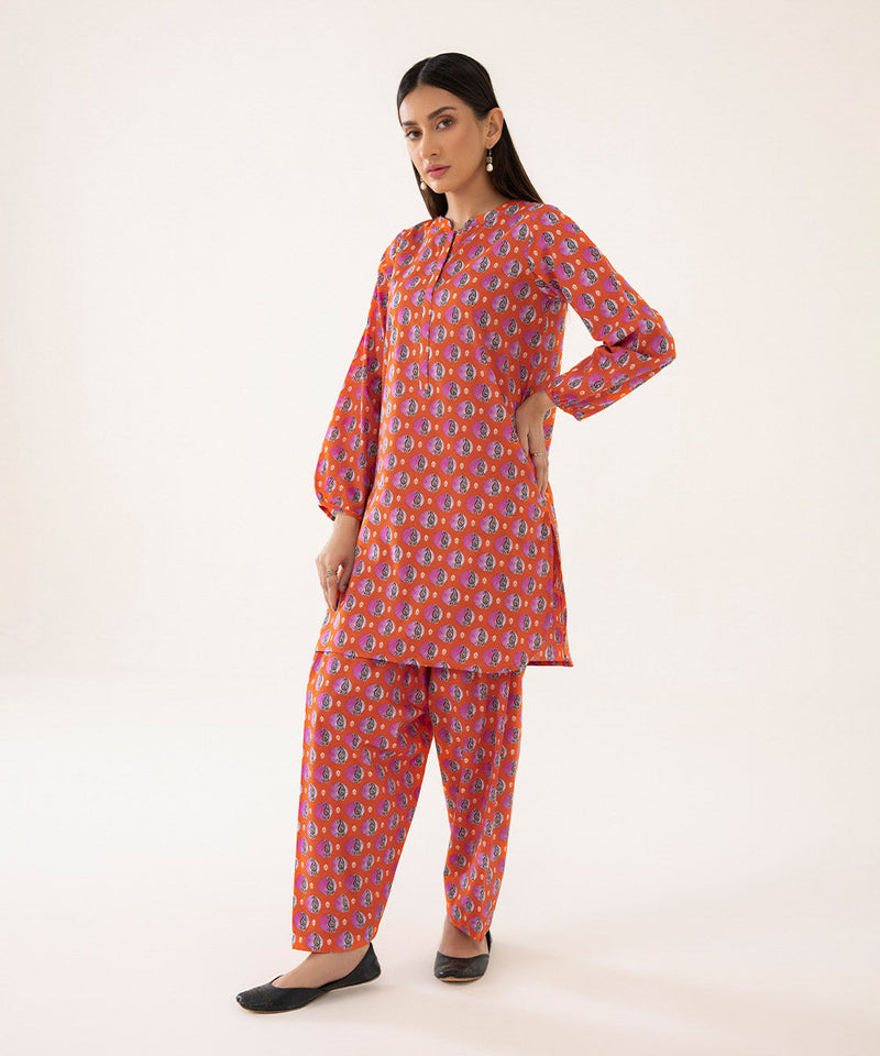 2 Piece - Printed Lawn Suit