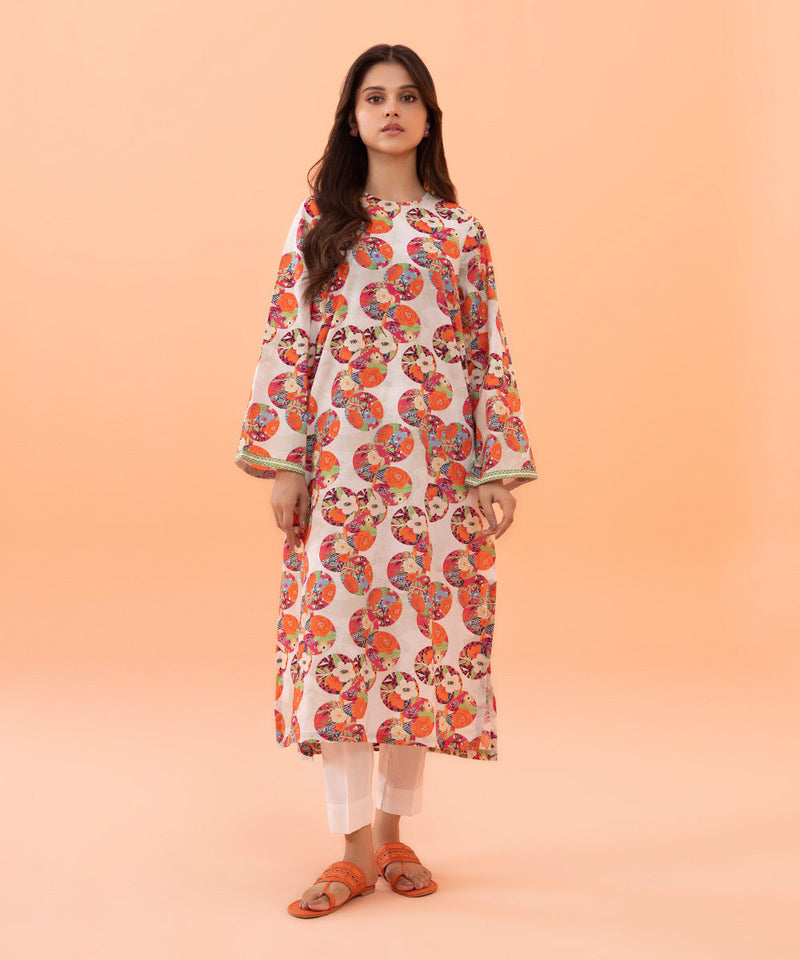 Printed Cambric Shirt