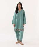 Embroidered Zari Lawn Shirt