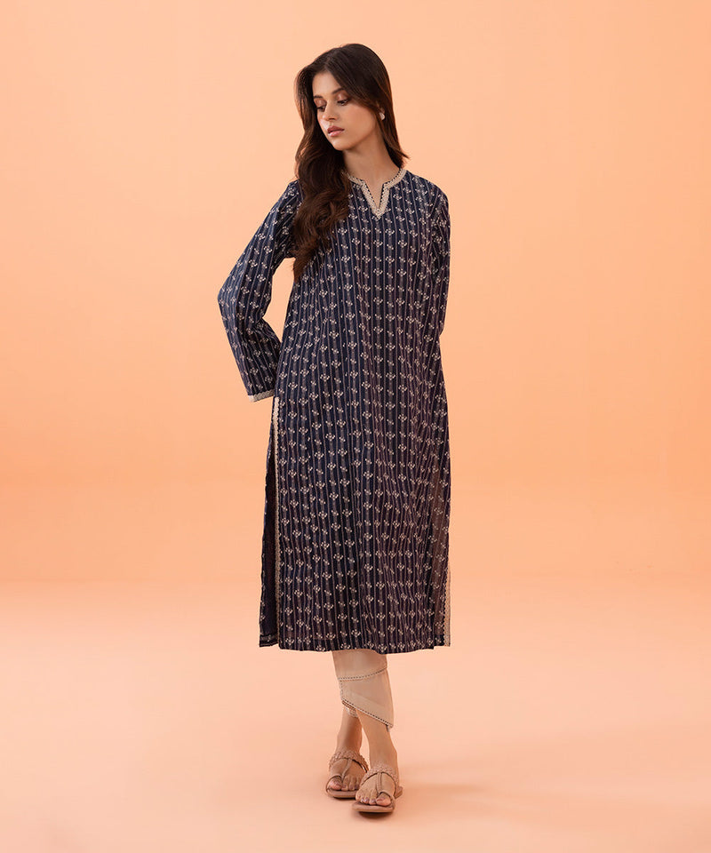 Embroidered Cambric Shirt