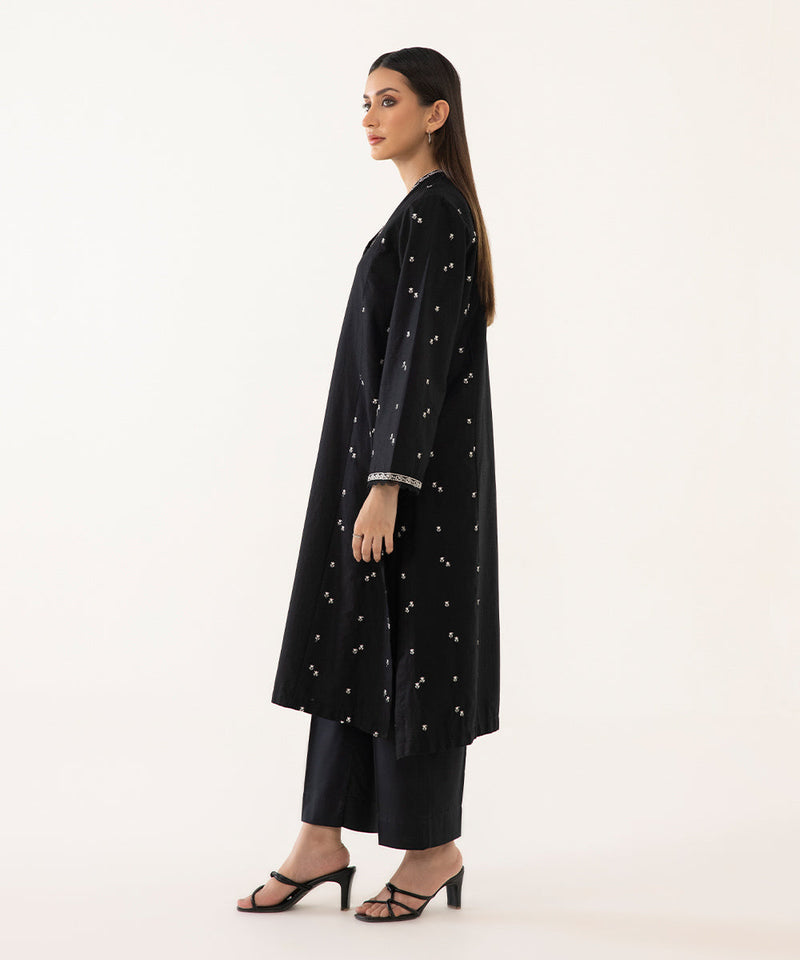 Embroidered Dobby Shirt