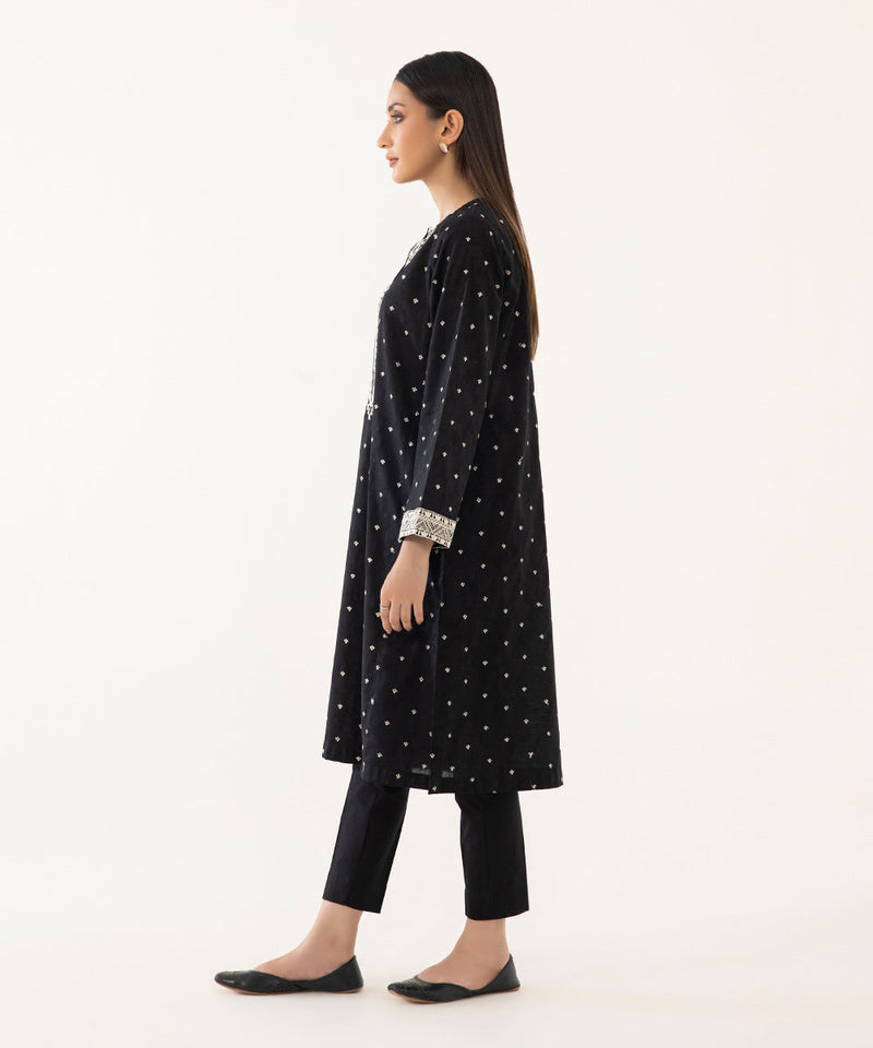 Embroidered Jacquard Shirt