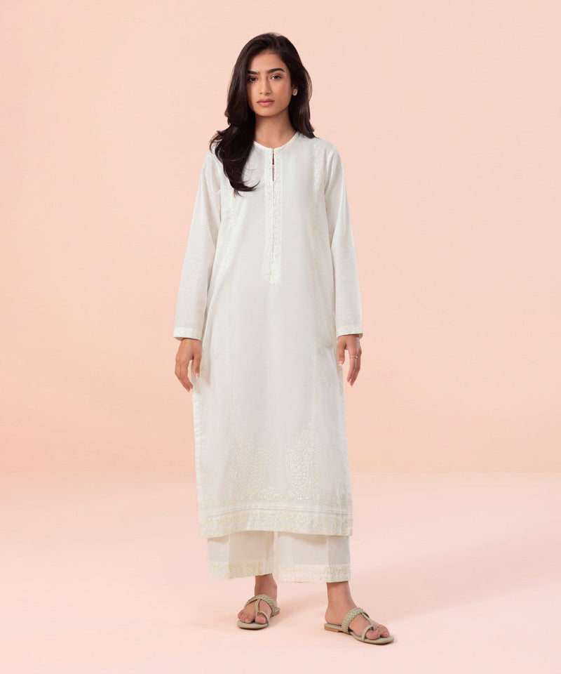 Embroidered Jacquard Shirt