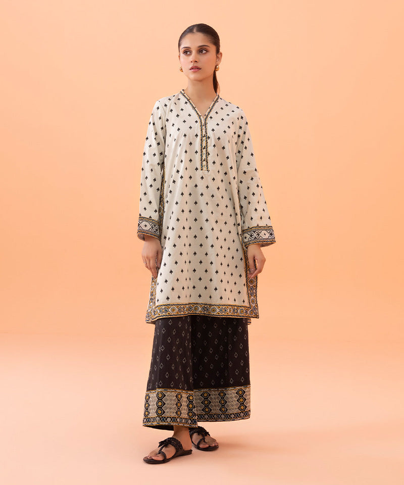 Embroidered Dobby Shirt