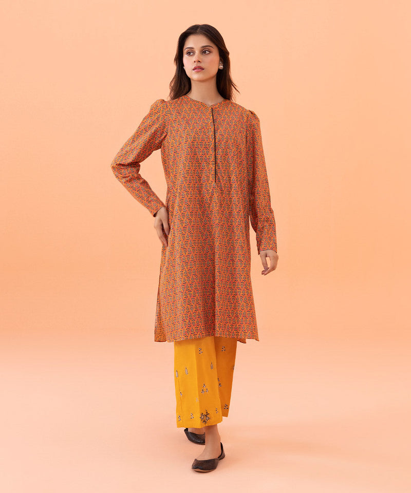 2 Piece - Printed Cambric Suit