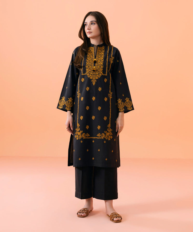 Embroidered Cambric Shirt