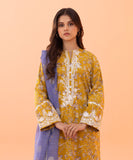 3 Piece - Embroidered Cambric Suit