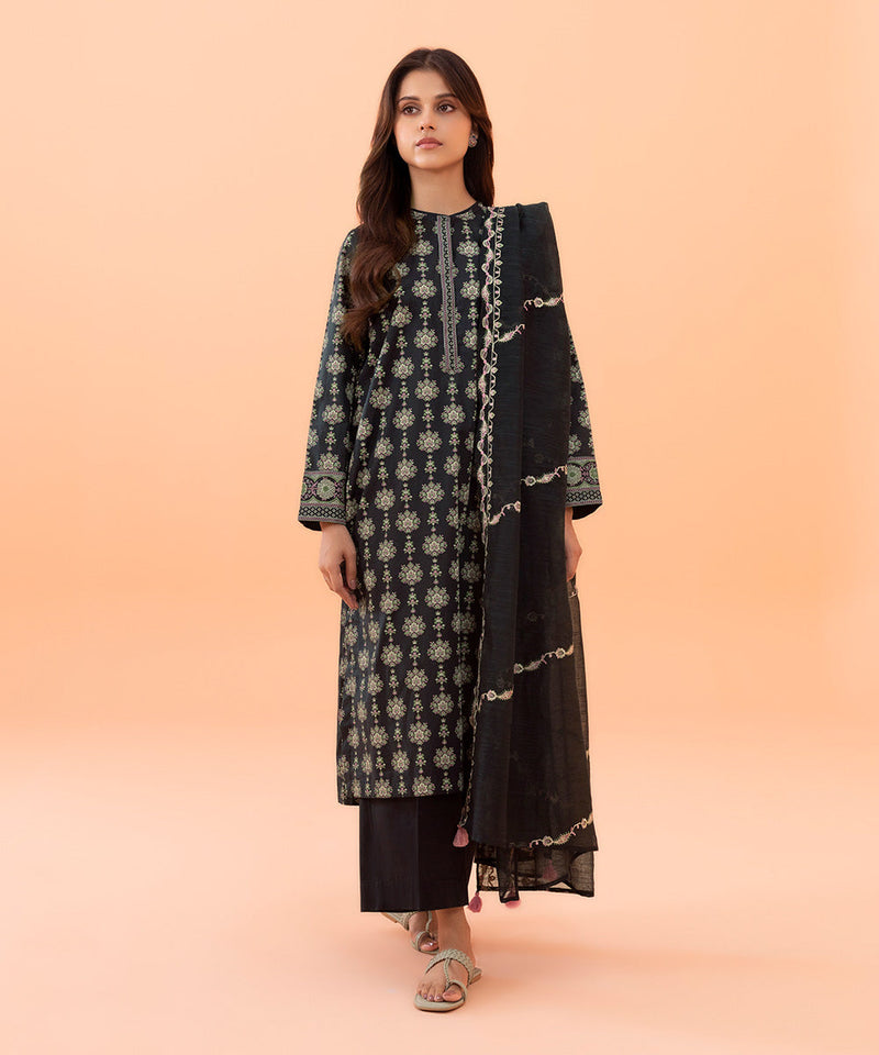 2 Piece - Printed Cambric Suit