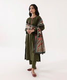 3 Piece - Embroidered Dobby Suit