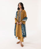 3 Piece - Embroidered Dobby Suit