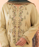 3 Piece - Embroidered Cambric Suit