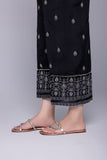 Embroidered Raw Silk Culottes
