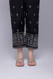 Embroidered Raw Silk Culottes