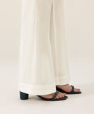Cambric Boot-Cut Pants