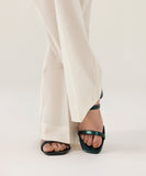 Cambric Boot-Cut Pants