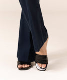 Cambric Boot-Cut Pants