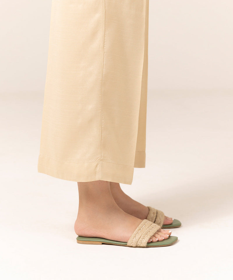 Raw Silk Culottes