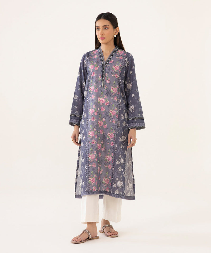 Embroidered Lawn Shirt