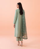 3 Piece - Embroidered Cambric Suit