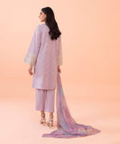 3 Piece - Embroidered Cambric Suit