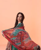 3 Piece - Embroidered Cotton Suit