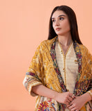 2 Piece - Embroidered Cotton Suit