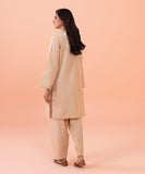 2 Piece - Embroidered Cotton Linen Suit
