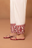 Embroidered Raw Silk Shalwar