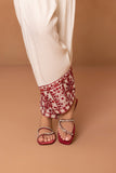 Embroidered Raw Silk Shalwar