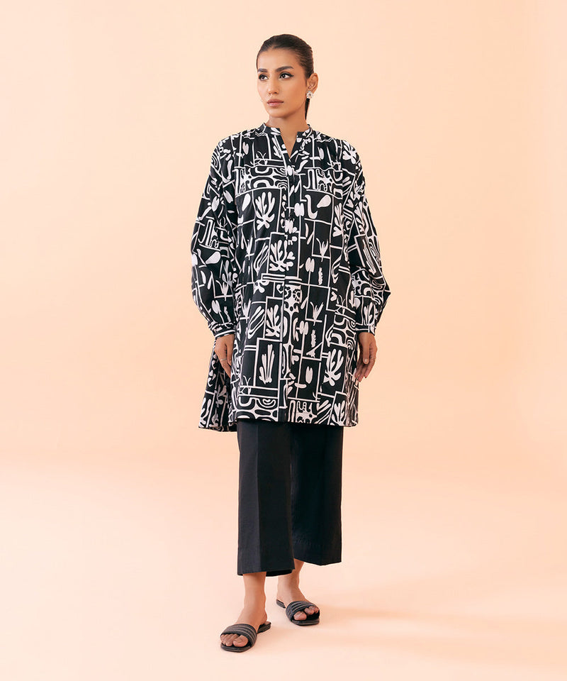 Printed Cambric Shirt