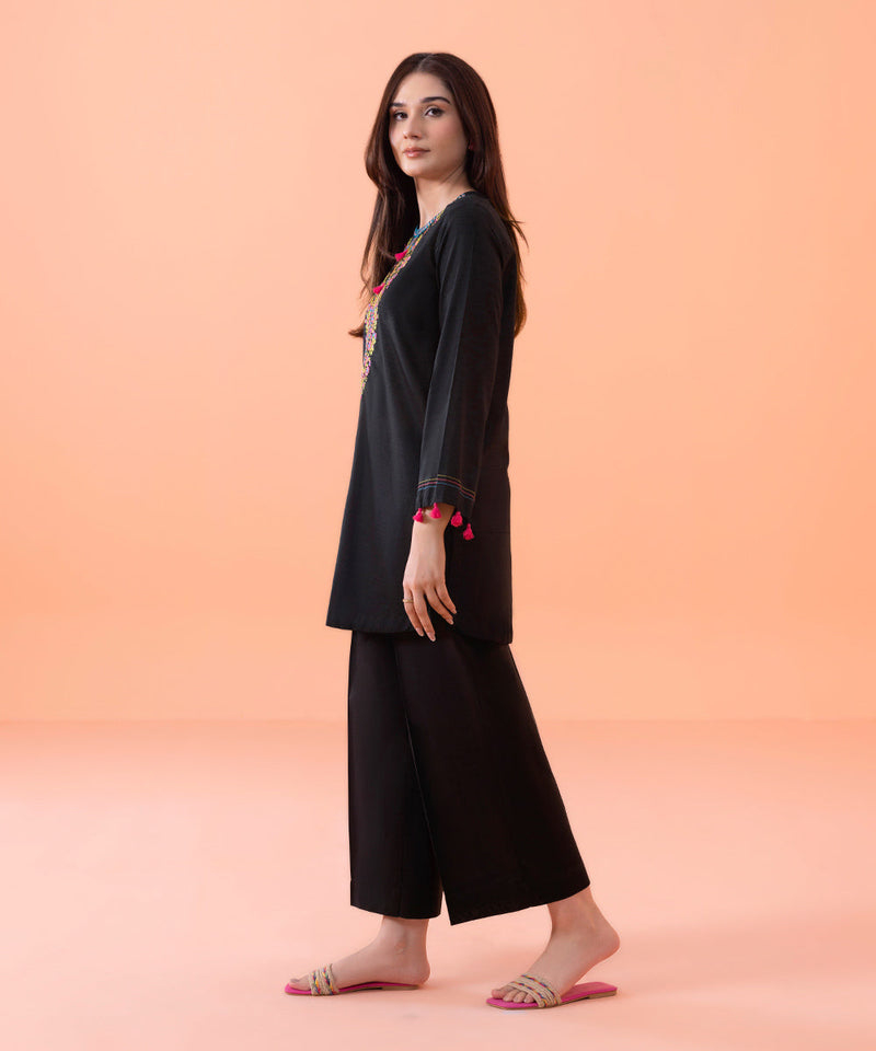 Embroidered Dobby Shirt