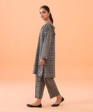 2 Piece - Printed Dobby Suit