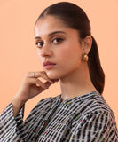 2 Piece - Printed Dobby Suit