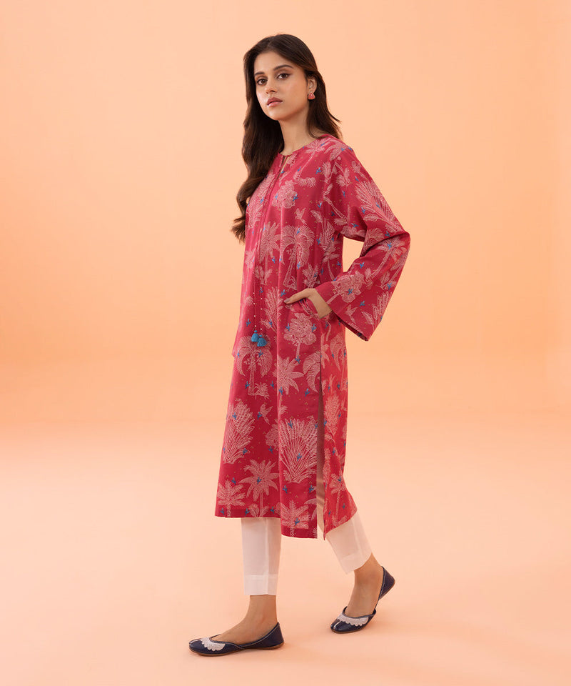 Embroidered Cambric Shirt