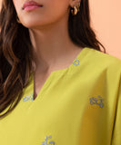 2 Piece - Embroidered Cambric Suit