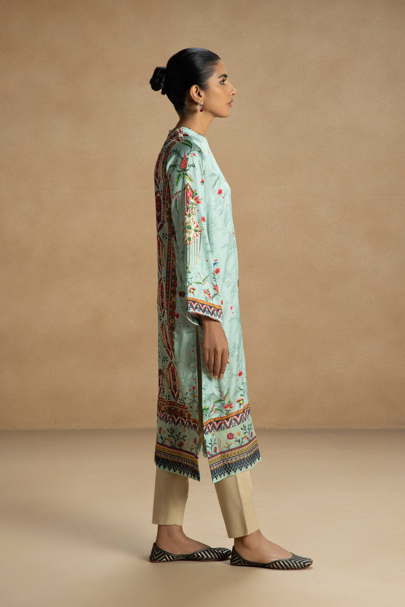 Embroidered Silk Shirt