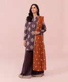 3 Piece - Printed Cambric Suit