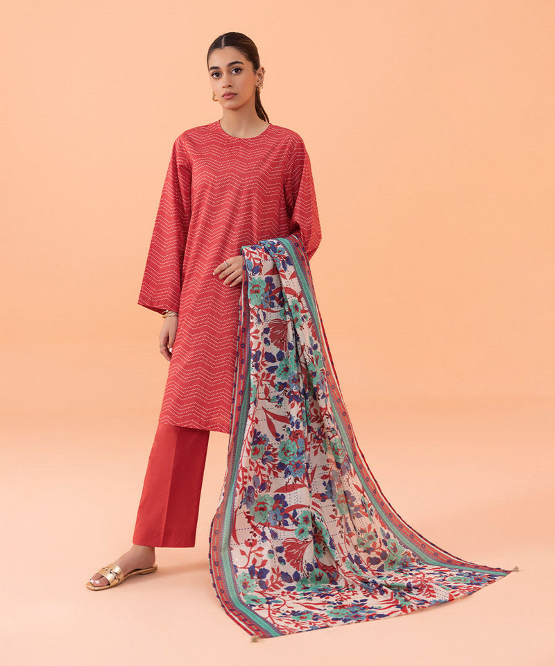 Printed Voile Dupatta