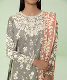 3 Piece - Embroidered Khaddar Suit