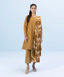 3 Piece - Embroidered Khaddar Suit