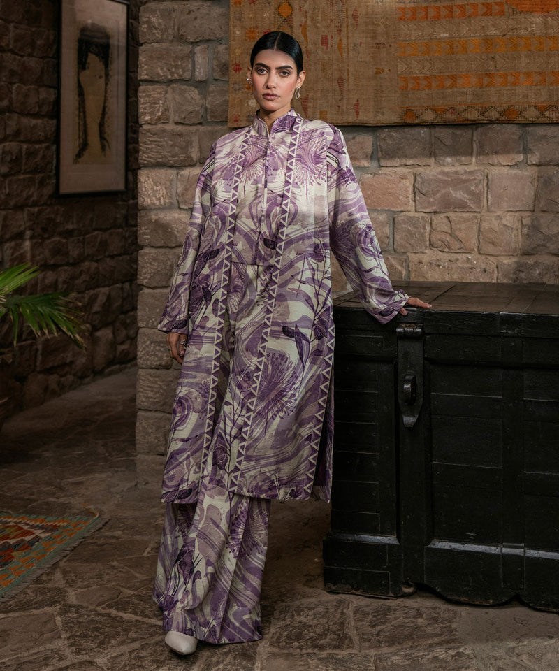 2 Piece - Printed Khaddar Suit