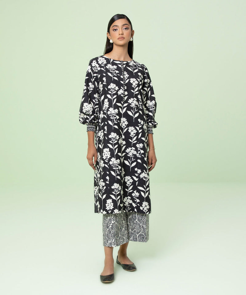 2 Piece - Printed Khaddar Suit