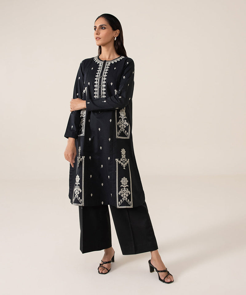 2 Piece - Dyed Embroidered Lawn Suit