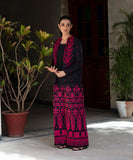 2 Piece - Embroidered Light Khaddar Suit