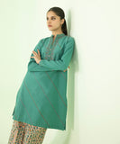 2 Piece - Embroidered Khaddar Suit