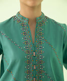 2 Piece - Embroidered Khaddar Suit