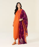 3 Piece - Printed Dobby Suit