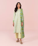 3 Piece - Printed Cambric Suit