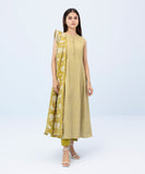 3 Piece - Printed Khaddar Suit